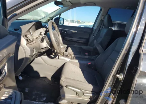 2017 Honda Ridgeline Sport z USA, uszkodzony, nr VIN 5FPYK2F14HB001259